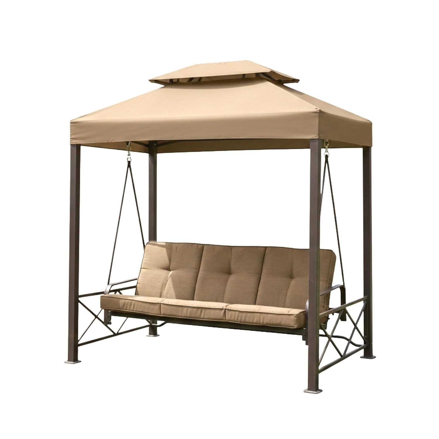 Outdoor Furniture Gazebo - غطاء علوي متين بديل لشرفة التأرجح