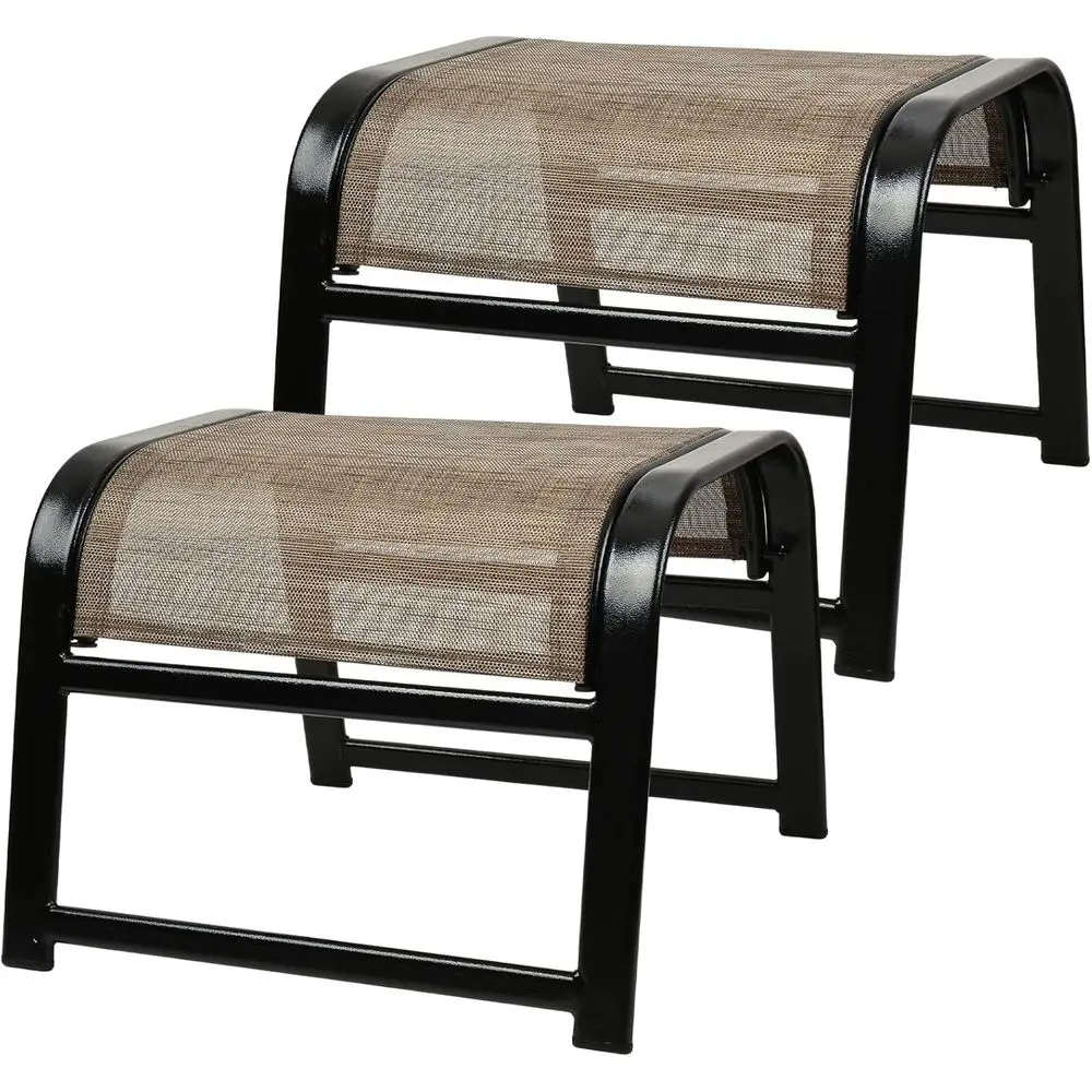 Outdoor Furniture Iron - طقم أوتومان للفناء الخارجي، أثاث خارجي