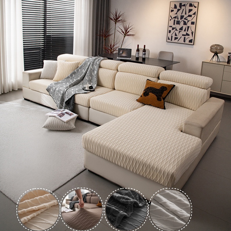 Outdoor Furniture Cover Xl - واحد غطاء مقعد أريكة الجاكار الصوف