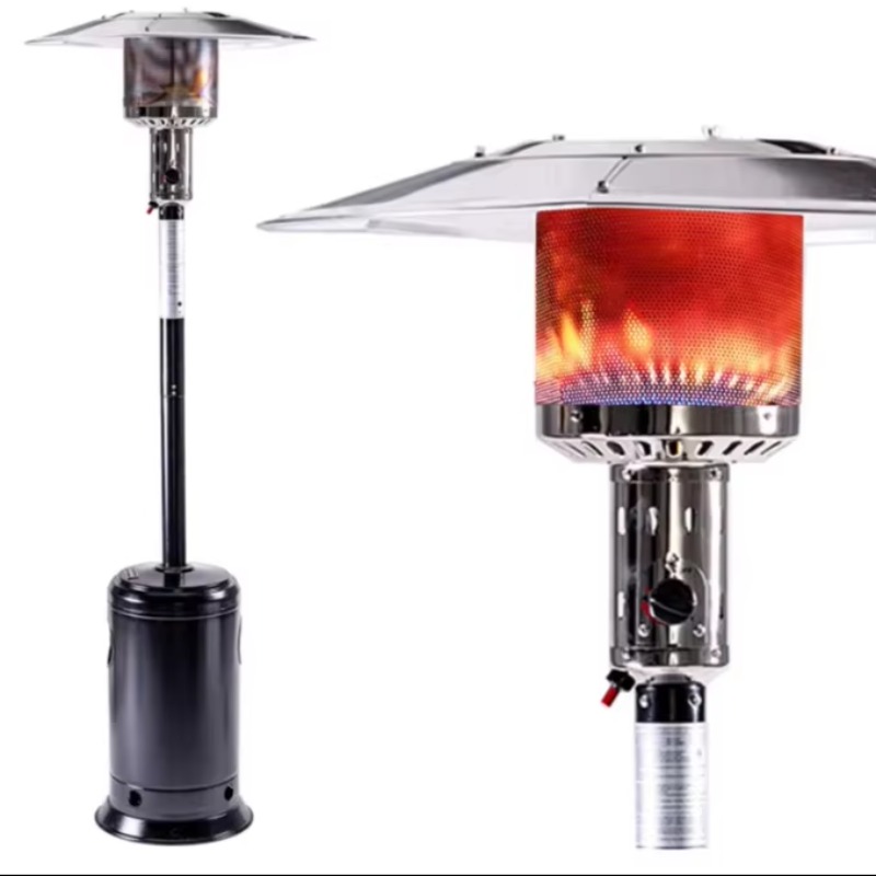 Patio Heater Standing - سخانات واقفة في الهواء الطلق بعجلات،