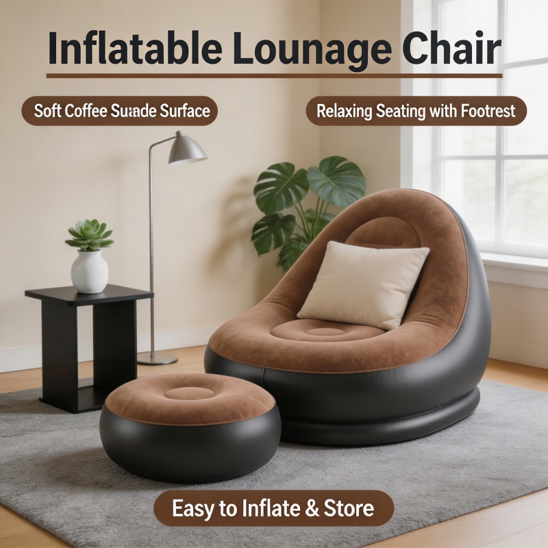 Outdoor Furniture Designer - أريكة استرخاء قابلة للنفخ، كرسي قابل