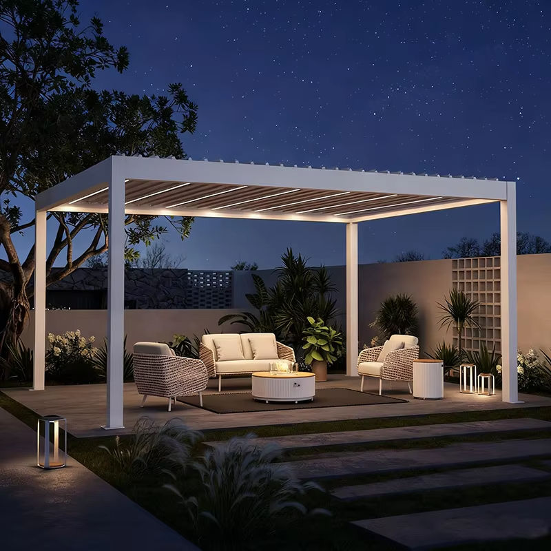 Outdoor Furniture Gazebo - شرفة خارجية مقاومة للصدأ وشديدة التحمل