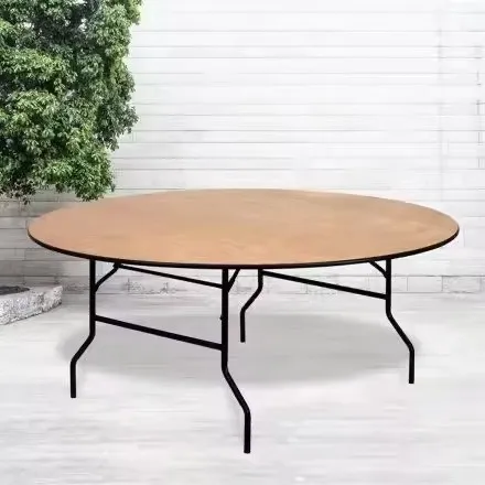 Outdoor Furniture Legs - أثاث خارجي تجاري، طاولة طعام خشبية
