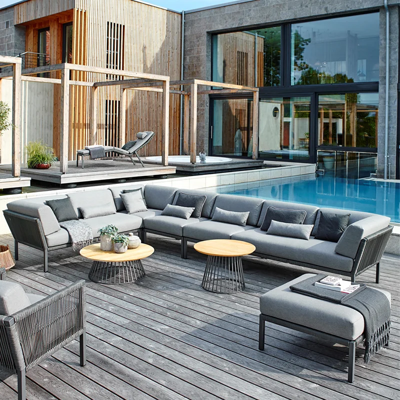 Outdoor Furniture L Shape - أريكة زاوية جديدة على شكل حرف