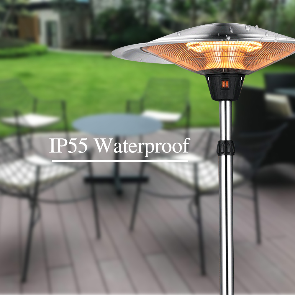 Patio Heater Standing - سخان كهربائي مدمج للحدائق والشرفات الخارجية