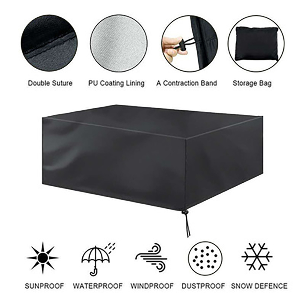 Outdoor Furniture Protector - غطاء فناء مقاوم للعوامل الجوية مقاس