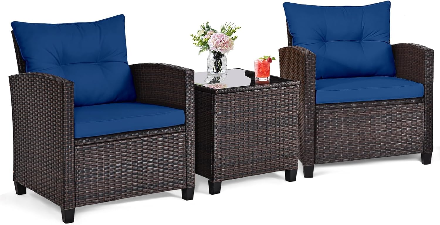 Outdoor Furniture Table - طقم بيسترو خارجي من 3 قطع