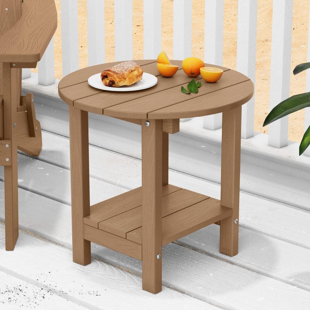 طاولة جانبية خارجية مقاس 18 بو - مراجعة Outdoor Furniture Table وسعره