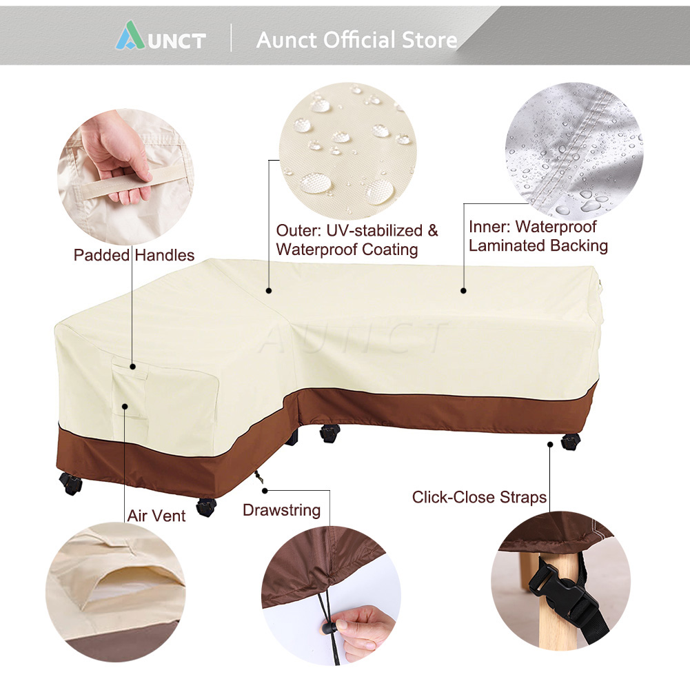 L شكل الزاوية غطاء أريكة خارجي - مراجعة Outdoor Furniture Cover Xl وسعره