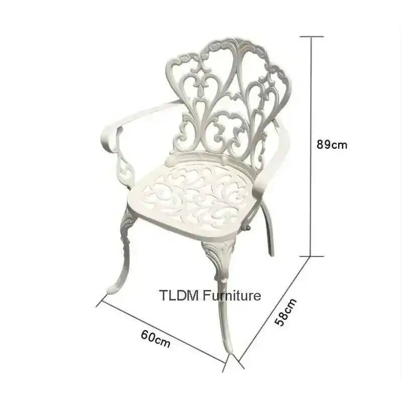 مجموعة الأثاث كراسي الترفيه في - مراجعة Outdoor Furniture Iron وسعره