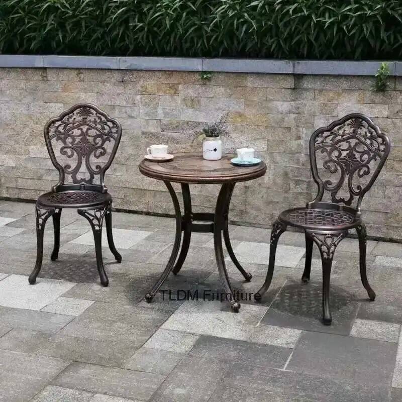 مجموعة الأثاث كراسي الترفيه في - مراجعة Outdoor Furniture Iron وسعره