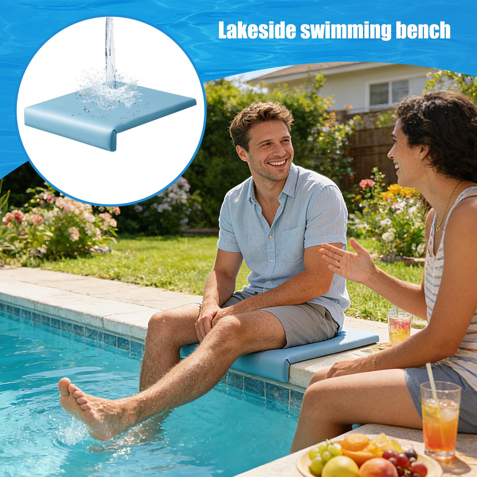مقعد سباحة محمول بجانب البحيرة - مراجعة Outdoor Furniture L Shape وسعره