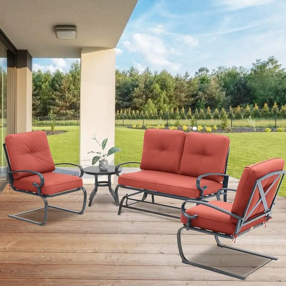 طقم أثاث خارجي من الحديد المطا - مراجعة Outdoor Furniture Iron وسعره