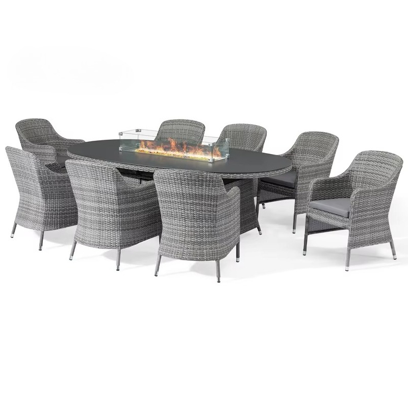 أثاث حدائق عصري فاخر، طقم أريك - مراجعة Outdoor Furniture L Shape وسعره