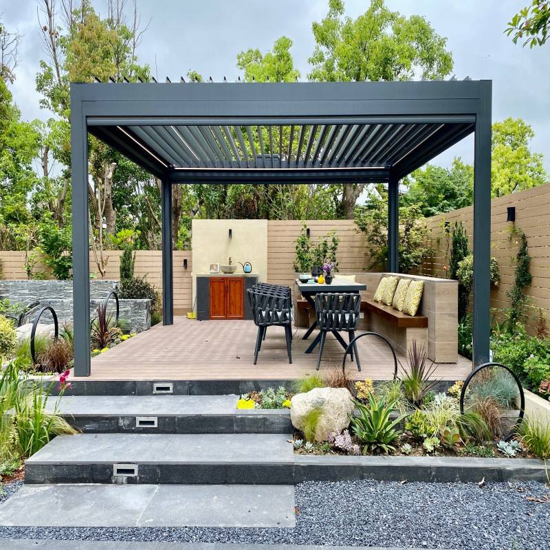 فيلا فاخرة للحماية من الشمس في - مراجعة Outdoor Furniture Gazebo وسعره