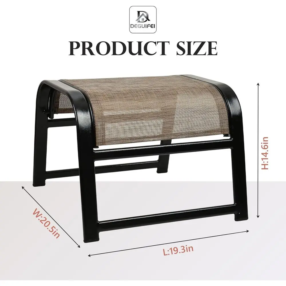 طقم أوتومان للفناء الخارجي، أث - مراجعة Outdoor Furniture Iron وسعره