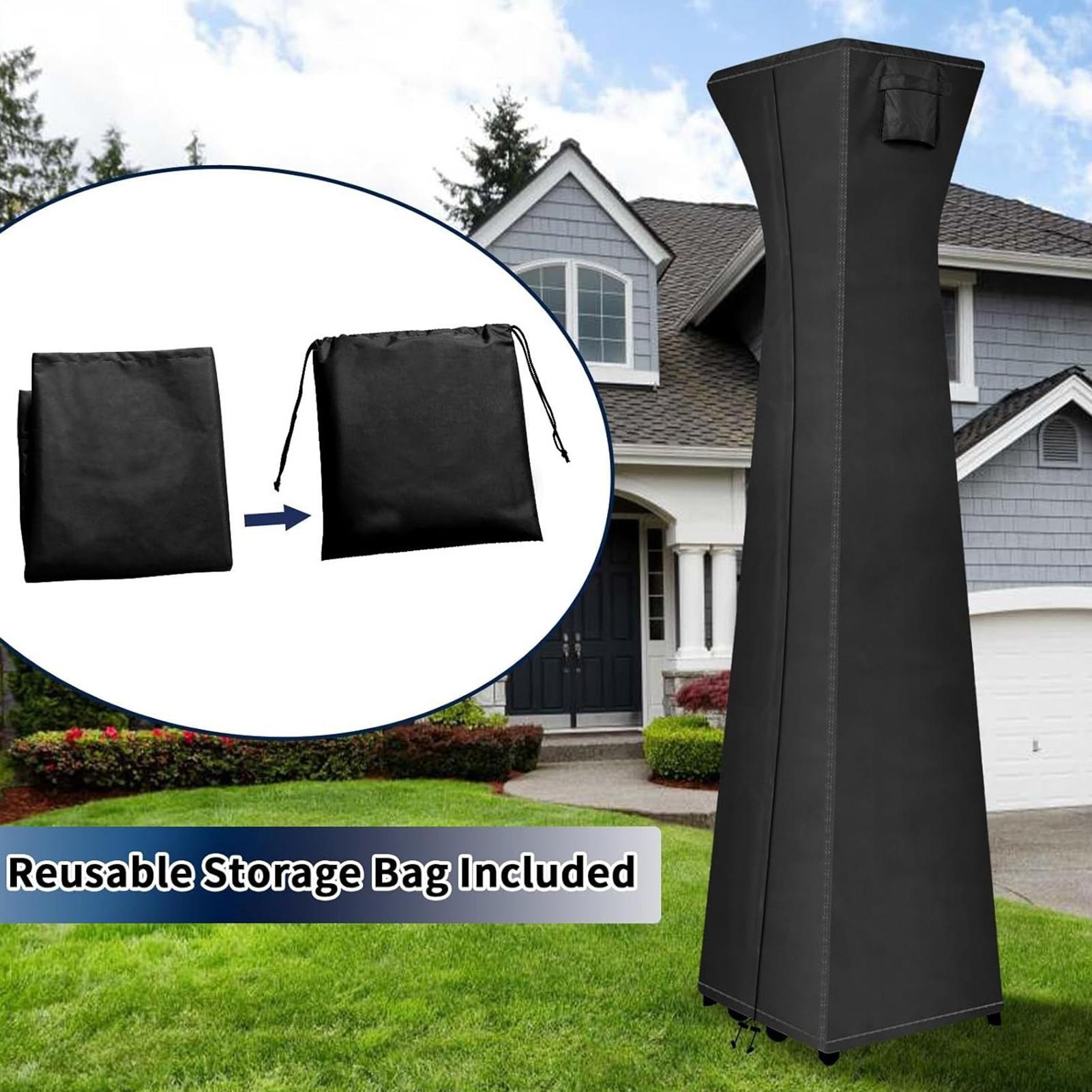 الهرم غطاء سخان الفناء الثقيلة - مراجعة Patio Heater Standing وسعره