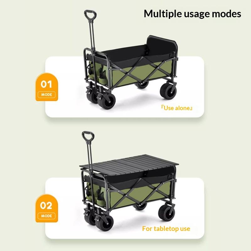 عربة تخزين قابلة للطي بأربع عج - مراجعة Outdoor Furniture Table وسعره