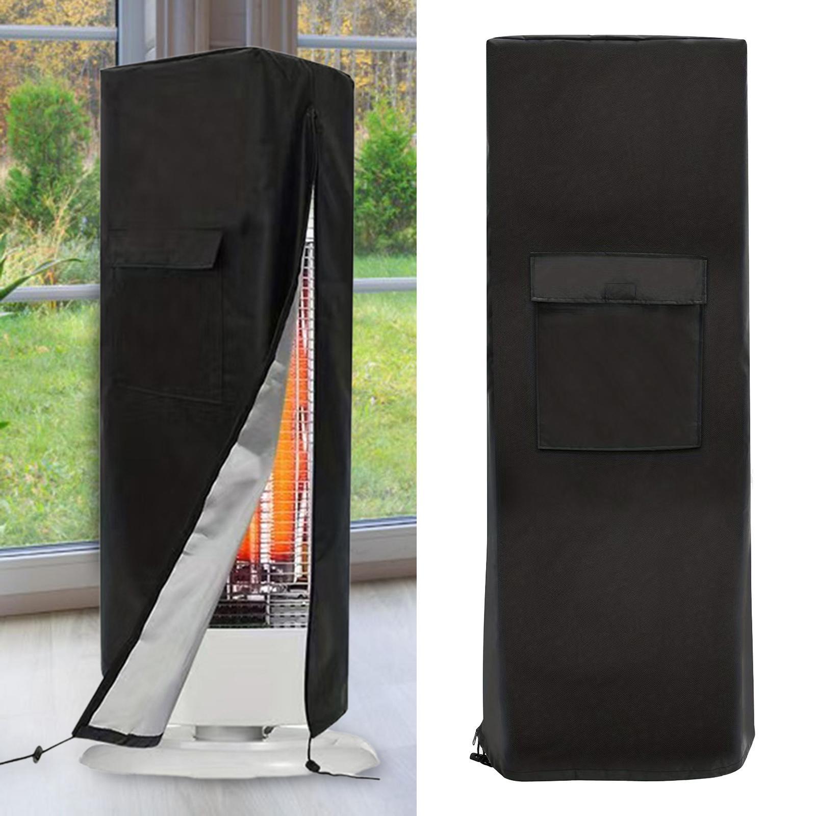 غطاء سخان الفناء باللون الأسود - مراجعة Patio Heater Standing وسعره