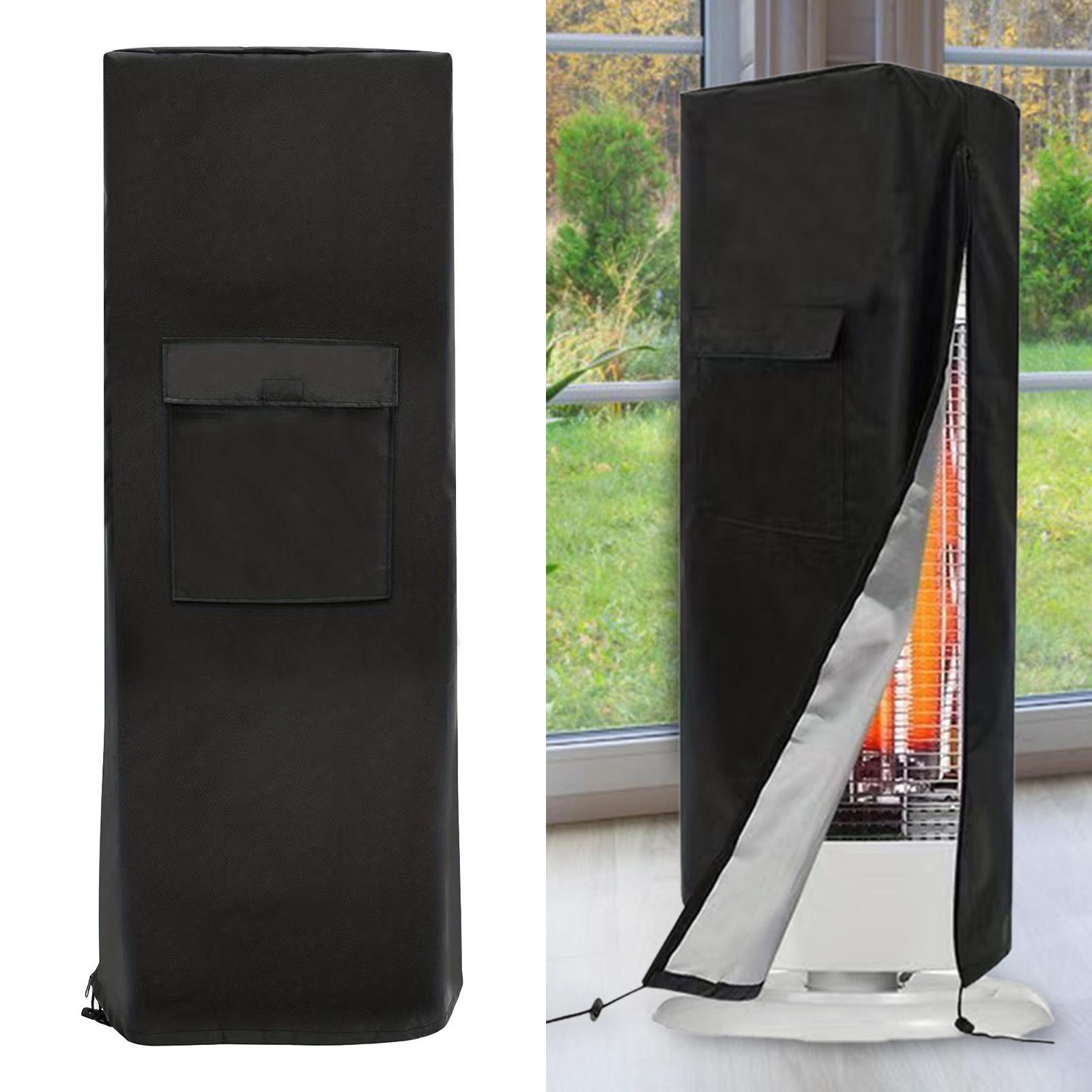 غطاء سخان الفناء باللون الأسود - مراجعة Patio Heater Standing وسعره