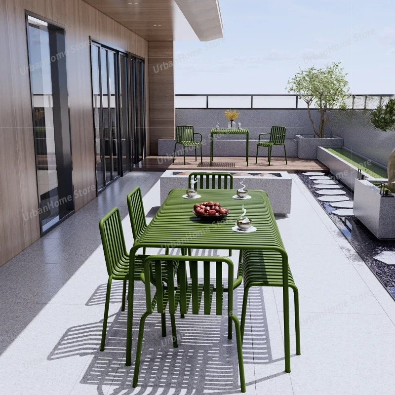 طقم فناء عصري بتصميم مميز للمس - مراجعة Outdoor Furniture Gazebo وسعره