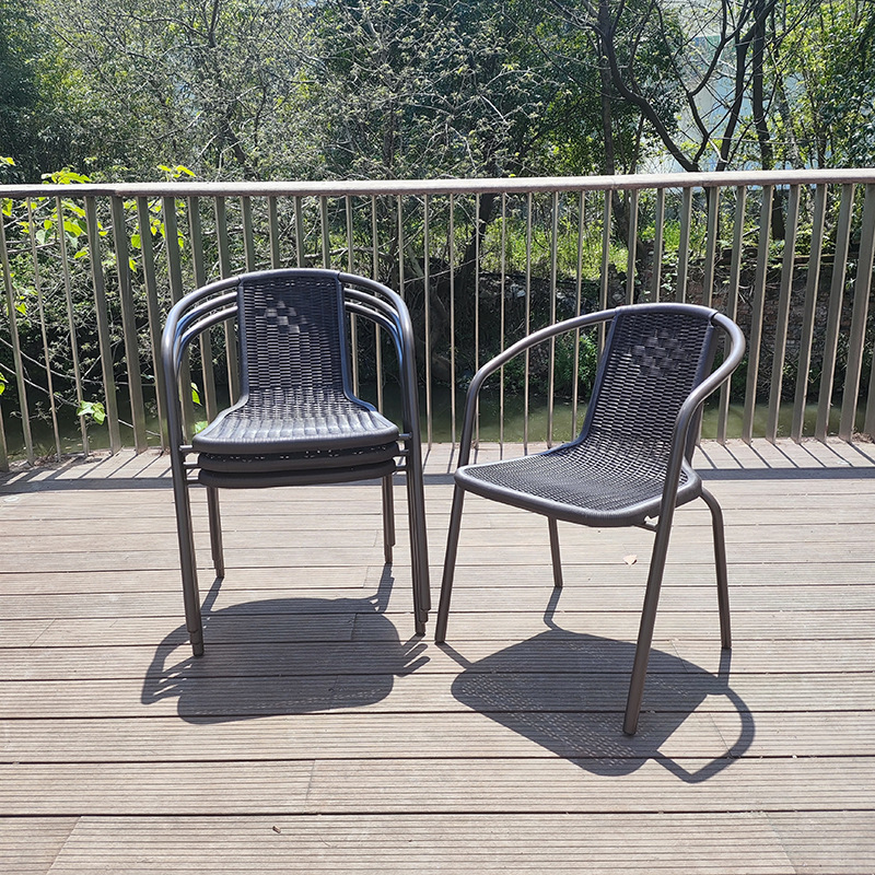 كرسي بلاستيكي مقاوم للماء للاس - مراجعة Outdoor Furniture Iron وسعره