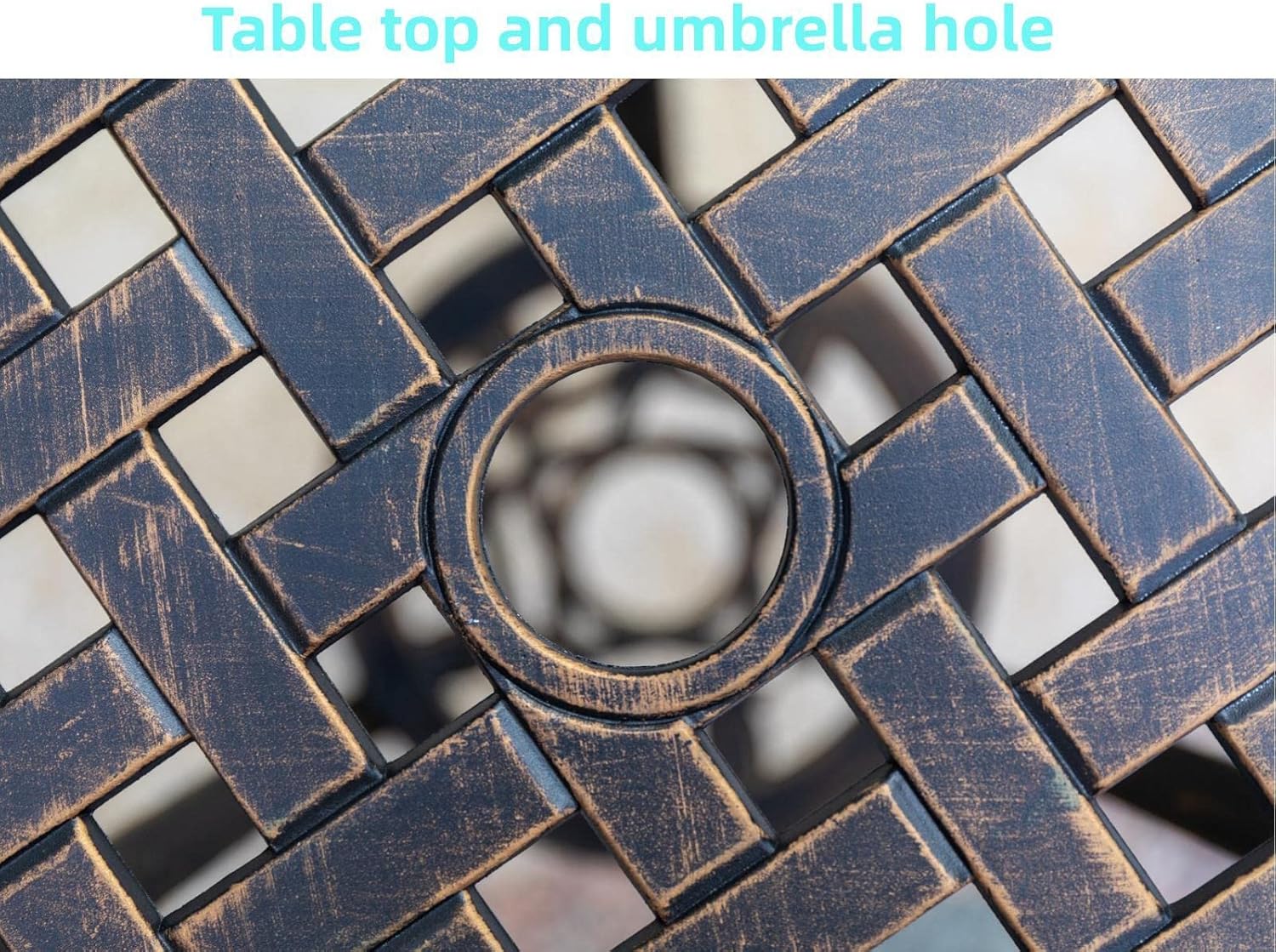 طقم بيسترو خارجي من 3 قطع مصنو - مراجعة Outdoor Furniture Table وسعره