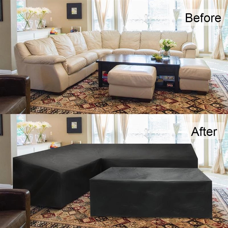 غطاء أثاث خارجي على شكل حرف L، - مراجعة Outdoor Furniture L Shape وسعره