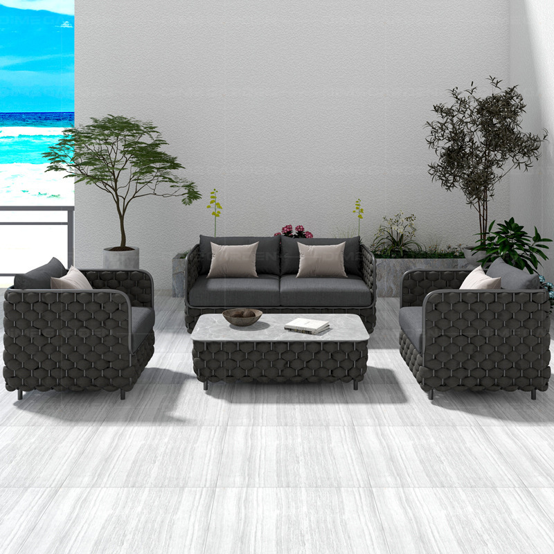 طقم أريكة خارجية من الراتان بث - مراجعة Outdoor Furniture Iron وسعره