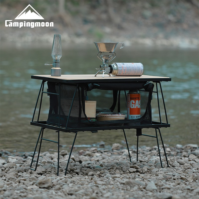 طاولة تخييم محمولة متعددة الوظ - مراجعة Outdoor Furniture Iron وسعره
