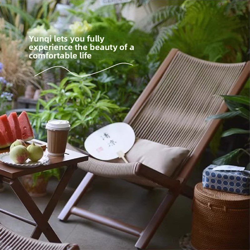 كرسي صالة خارجي منسوج من الروط - مراجعة Outdoor Furniture Iron وسعره