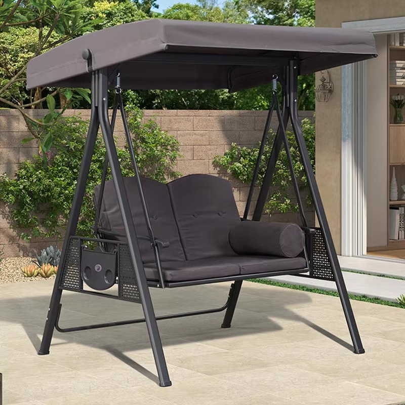 كرسي معلق حديدي مزدوج عصري للش - مراجعة Outdoor Furniture Iron وسعره