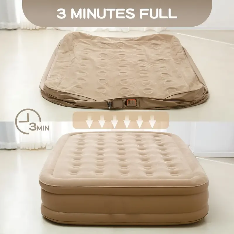 فراش هوائي داخلي فاخر للتخييم، - مراجعة Outdoor Furniture Luxury وسعره