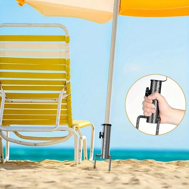 مظلة شاطئ قابلة للتعديل حامل ، - مراجعة Outdoor Furniture Legs وسعره