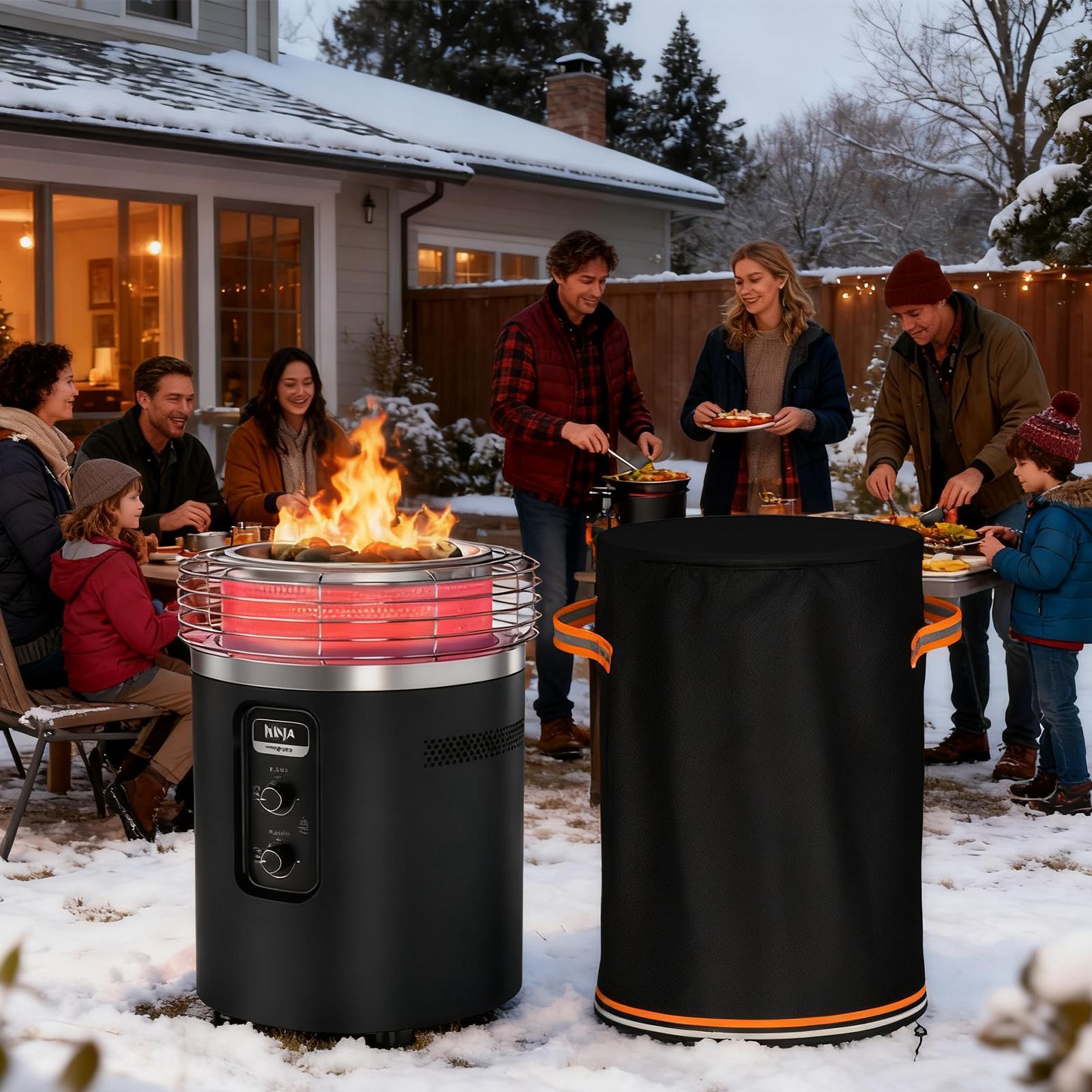 غطاء عمود موقد النار، متين ومق - مراجعة Outdoor Furniture Protector وسعره