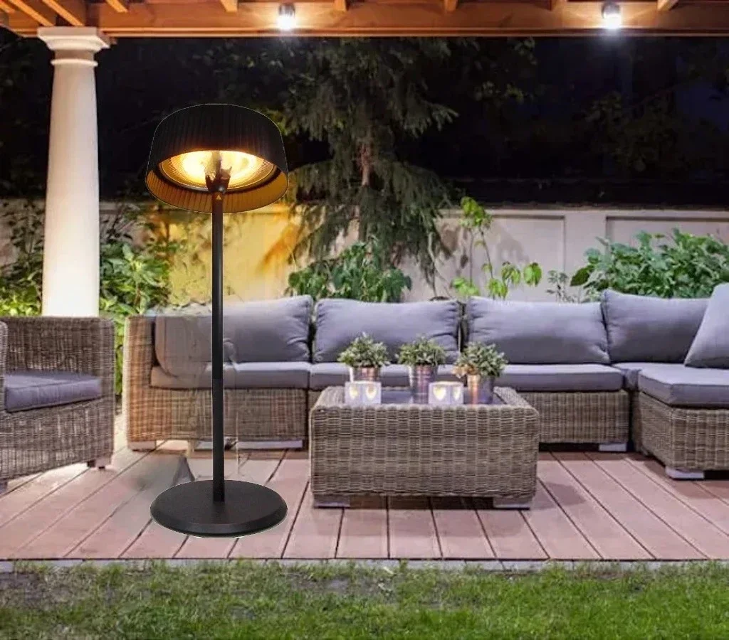 سخان كهربائي يعمل بالأشعة تحت  - مراجعة Patio Heater Standing وسعره