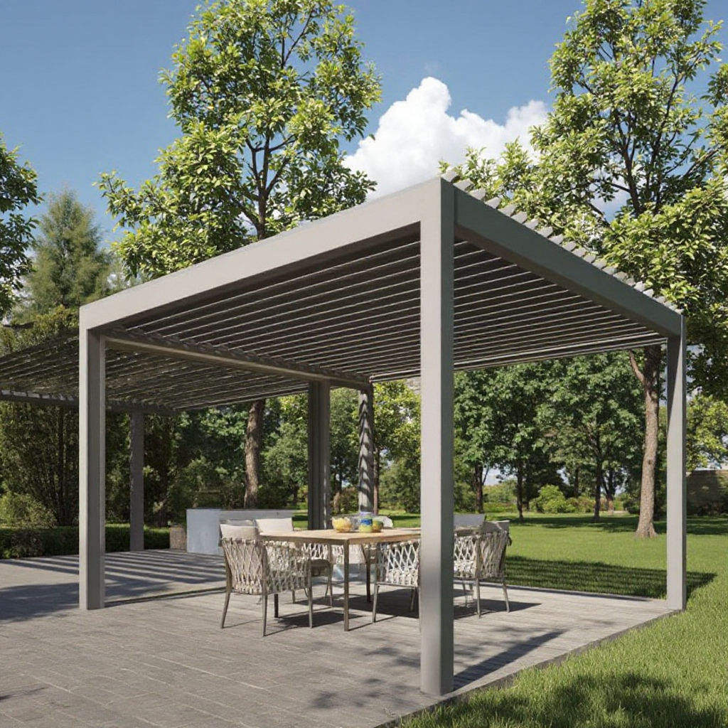 فيلا فاخرة مقاومة للصدأ من سبا - مراجعة Outdoor Furniture Gazebo وسعره